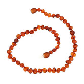 Baby Drop Amber Teeth Necklace